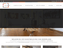 Tablet Screenshot of dekunstkeuken.com